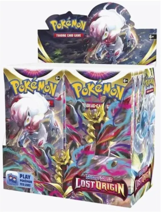 ポケモンカードゲーム　lost origin booster box NEW* Opening Pokemon Lost Origin Booster Box - YouTube
